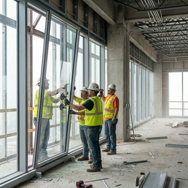 Industrial Construction Site Execution