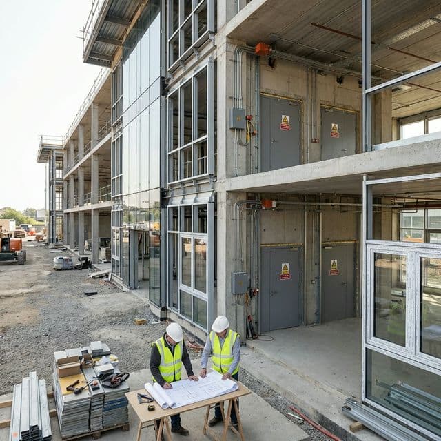 Large-Scale Building Execution